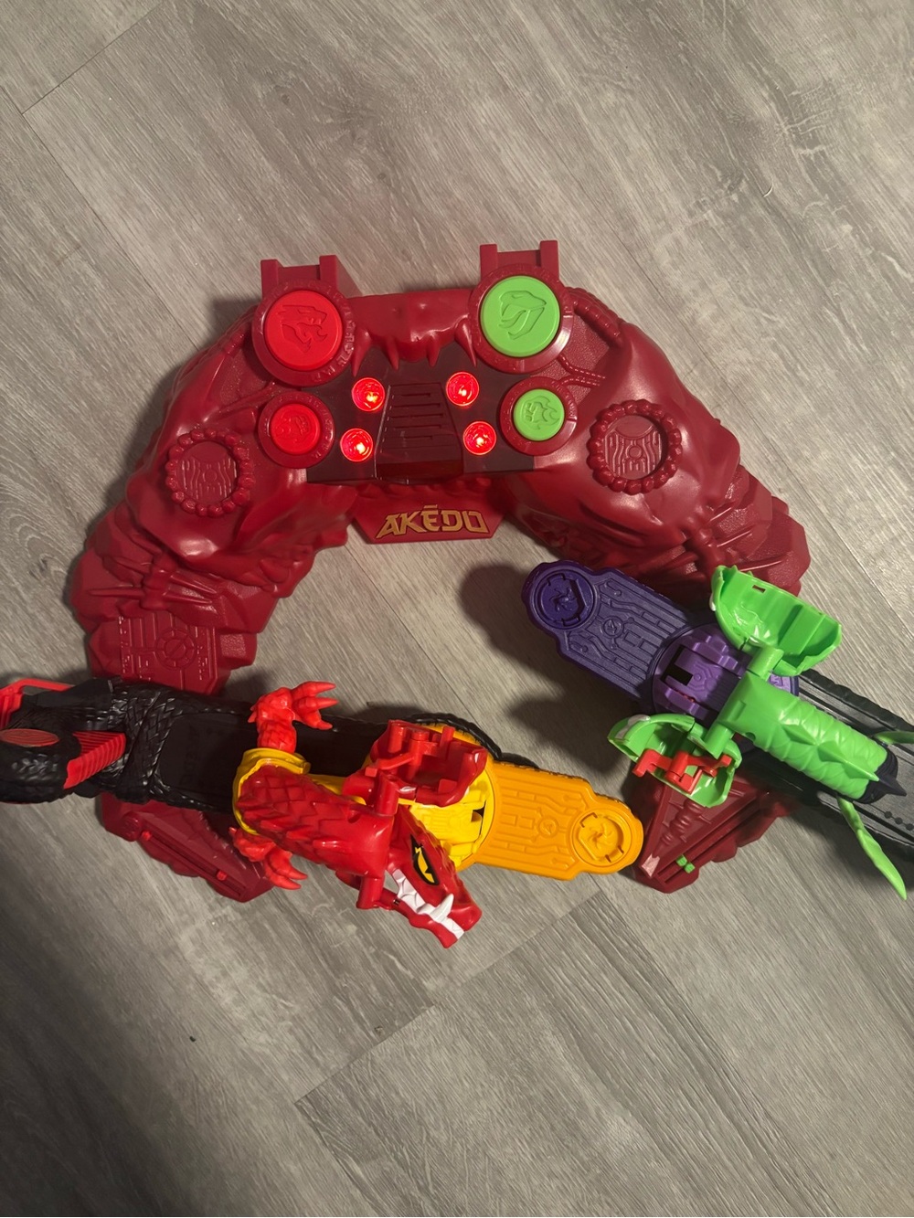 Akedo serpent fury arena battle- sound and light works!